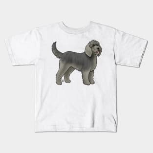 Dog - Otterhound - Blue Kids T-Shirt